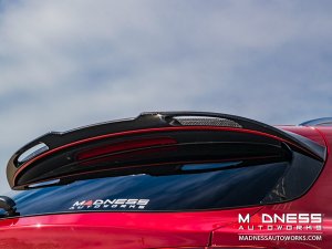 Alfa Romeo Stelvio Roof Spoiler - Carbon Fiber - Feroce Carbon - Forged Carbon Alfa Romeo Stelvio Roof Spoiler - Carbon Fiber - Feroce Carbon - Forged Carbon